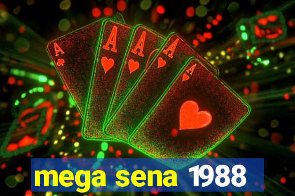 mega sena 1988